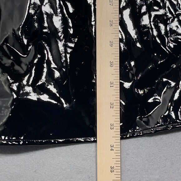 KILLSTAR Wednesday Witch Black Gloss Dress S‎ Dagger Collar Keyhole Gothic NWT - Picture 5 of 16